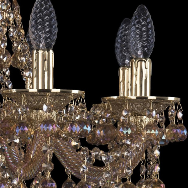 Подвесная люстра Bohemia Ivele Crystal 1609 16109/8/195 G M777