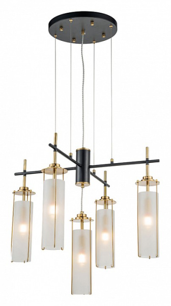 Подвесная люстра Indigo Torcia 11038/5P Brass