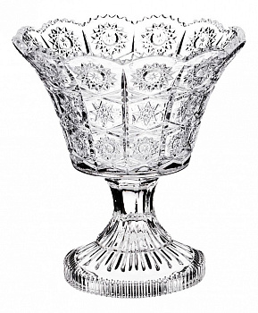 Чаша декоративная (17х19 см) Muza Crystal 695-016