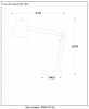 Настольная лампа офисная Lucide Tony 03601/01/36