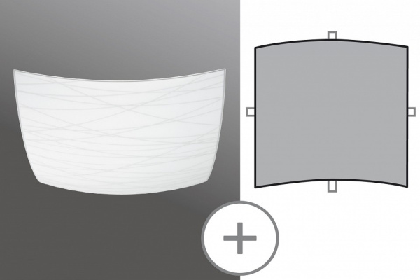 Плафон стеклянный Paulmann DecoSystems 70051