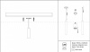 Подвесной светильник Maytoni Focus LED TR016-2-12W3K-B