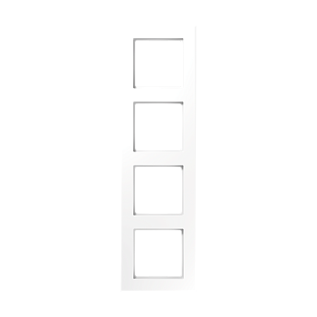 JUNG Белая Рамка 4-ая; термопласт