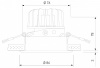 Встраиваемый светильник Elektrostandard Osti a062937