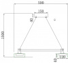 Подвесная люстра Stilfort Gloze 4009/02/05P