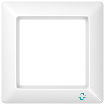 JUNG Рамка 1-кратная, белый