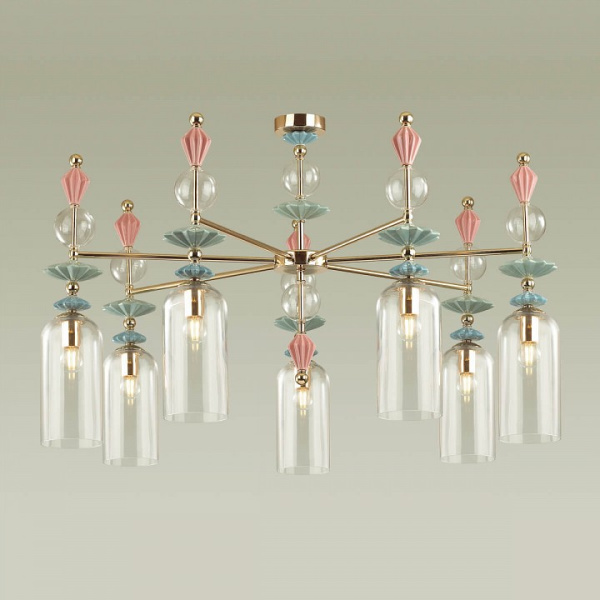 Потолочная люстра Odeon Light Bizet 4855/7C