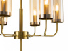 Люстра на штанге Indigo Balletto 13014/6R Brass