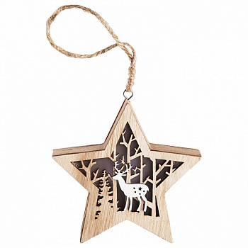 Звезда световая [13х3.6х24 см] Звездочка 504-022