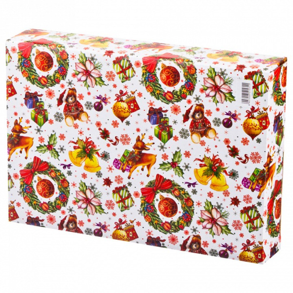 Блюдо декоративное (26х24х2.5 см) Xmas 85-1528