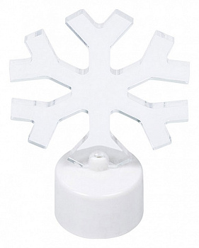 Снежинка световая [10 см] 501-055