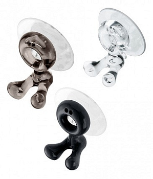 Набор из 3 держателей для зубных щеток (3.2x4.7x5.7 см) Tommy 5826336