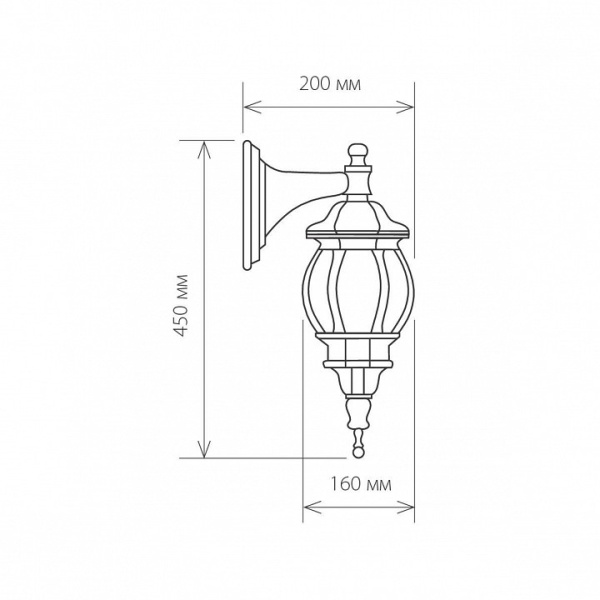 Светильник на штанге Elektrostandard GL 1001 a034318