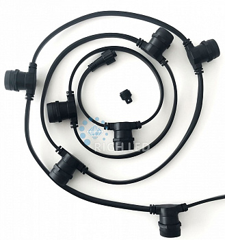 Гирлянда с насадками RL-BL2-50M-125-B