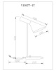 Настольная лампа офисная Moderli Turin V10477-1T