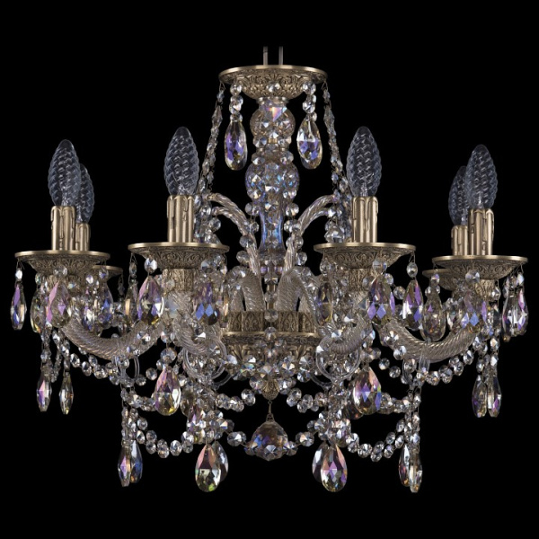 Подвесная люстра Bohemia Ivele Crystal 1611 16111/8/195 FP M801
