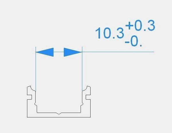 Профиль накладной Deko-Light AU-01-08 970004