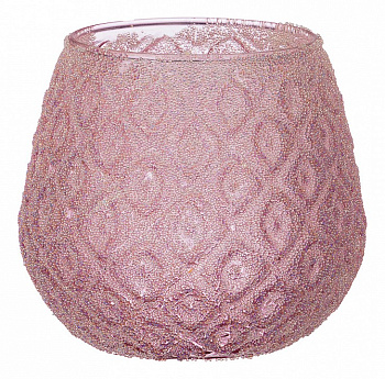 Подсвечник декоративный (9х8.5 см) Розовая дымка 862-285