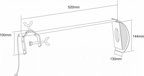 Подсветка для зеркала Deko-Light Atis 688014