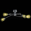 Люстра на штанге Freya Flash FR5103-CL-04-GN