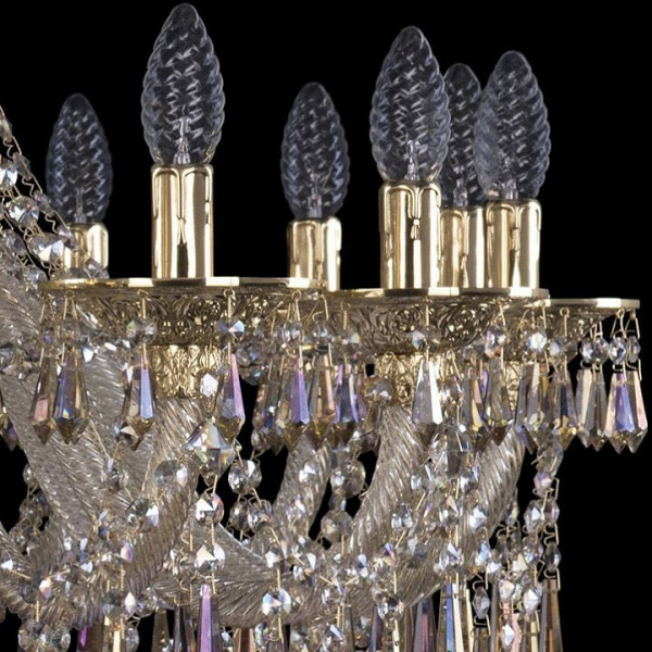 Подвесная люстра Bohemia Ivele Crystal 1603 16103/16/300 G M801