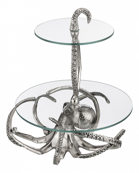 Блюдо декоративное (30х38 см) Осьминог 725-018