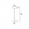 Торшер Maxlight Moonlight F0076-04A