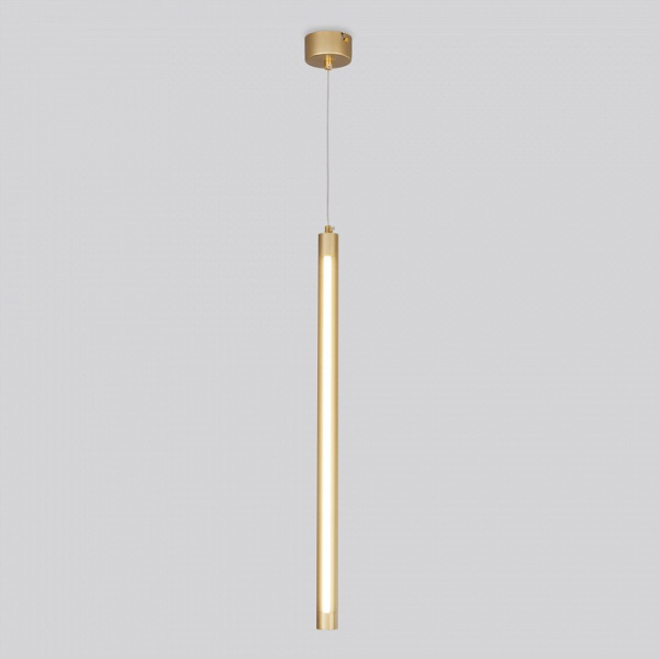 Подвесной светильник Eurosvet Strong 50189/1 LED матовое золото