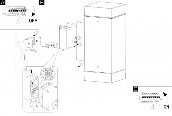 Накладной светильник Eglo ПРОМО Tabo-LED 93364
