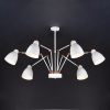 Люстра на штанге Eurosvet Loft 70084/6 белый
