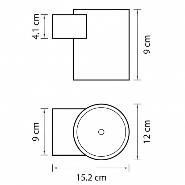 Накладной светильник Lightstar Paro LED 370694