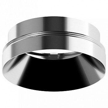 Рамка на 1 светильник Ambrella N703 N7032 PSL серебро полированное D70*H27mm Out10mm MR16