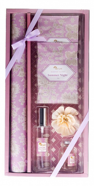 Набор из 12 предметов подарочный (22x2x44 см) Summer Nihgt