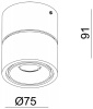 Накладной светильник Deko-Light Uni 348122