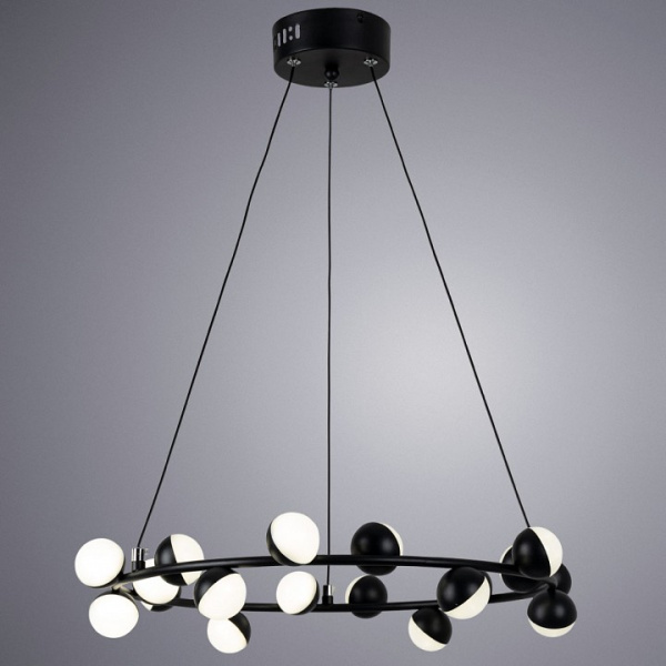 Подвесная люстра Arte Lamp Dexter A3619SP-18BK