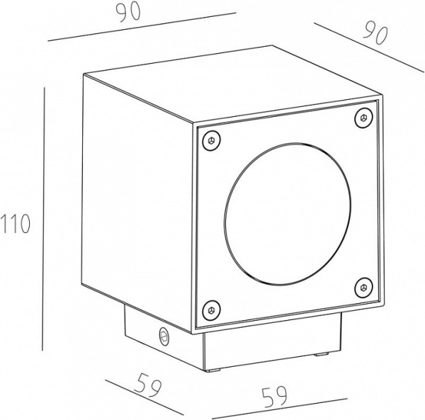 Накладной светильник Deko-Light Cubodo A 730380