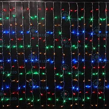 Занавес световой [2x1.5 м] RL-CS2*1.5F-CW/M