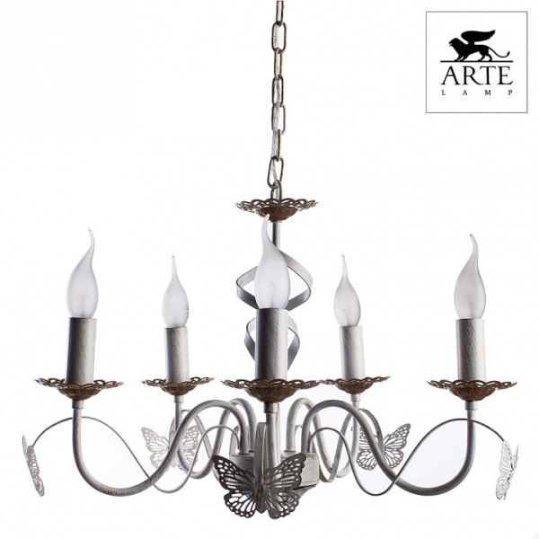 Подвесная люстра Arte Lamp Ali A6114LM-5WG