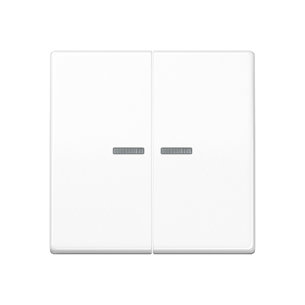 JUNG AS 500 Белая Клавиша 2-ая с/п