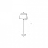 Торшер Maxlight Chicago F0036