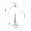 Настольная лампа декоративная Odeon Light Carotti 2639/1T