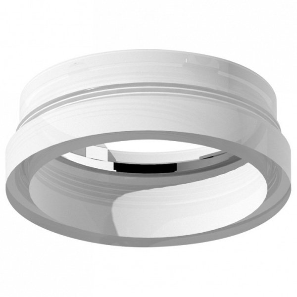 Рамка на 1 светильник Ambrella N624 N6245 FR белый матовый D60*H22mm Out8mm MR16