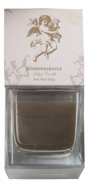 Ароматическая свеча (6х6 см) Ваниль F13-LV017