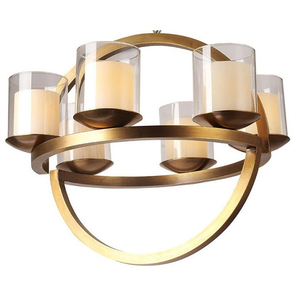 Подвесная люстра Newport 35000 35006/C brass