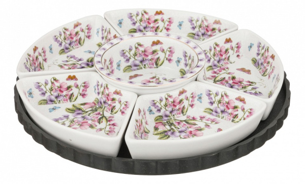 Блюдо декоративное (25х5 см) Art 69-2332