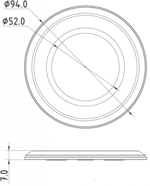 Накладной светильник Deko-Light Flat 565132