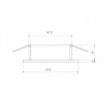 Встраиваемый светильник Elektrostandard 2008 a031867