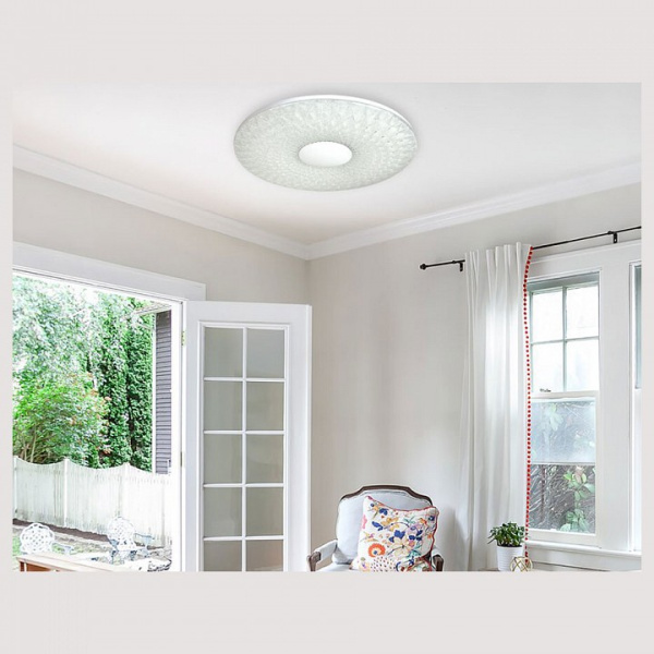 Накладной светильник Ambrella Orbital Crystal Sand FS1232 SD 48W D480