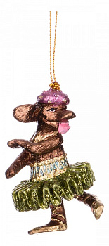 Елочная игрушка (4х4х6 см) Art 130-280