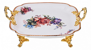 Блюдо декоративное (32.7х32.4х3.6 см) Верона 163-365